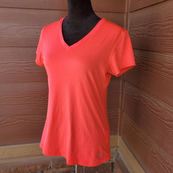 RBX Performance Women's Athletic Activewear T-Shirt Size Medium Neon Orange - Picture 14 of 16